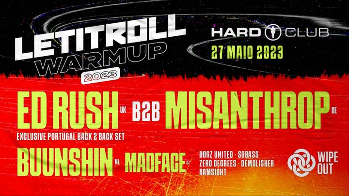 Cover for event: Let It Roll Warm Up :: Hard Club