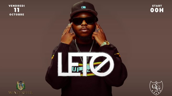 Cover for event: LETO en showcase au QG Club le Vendredi 11 Octobre 2024 !!