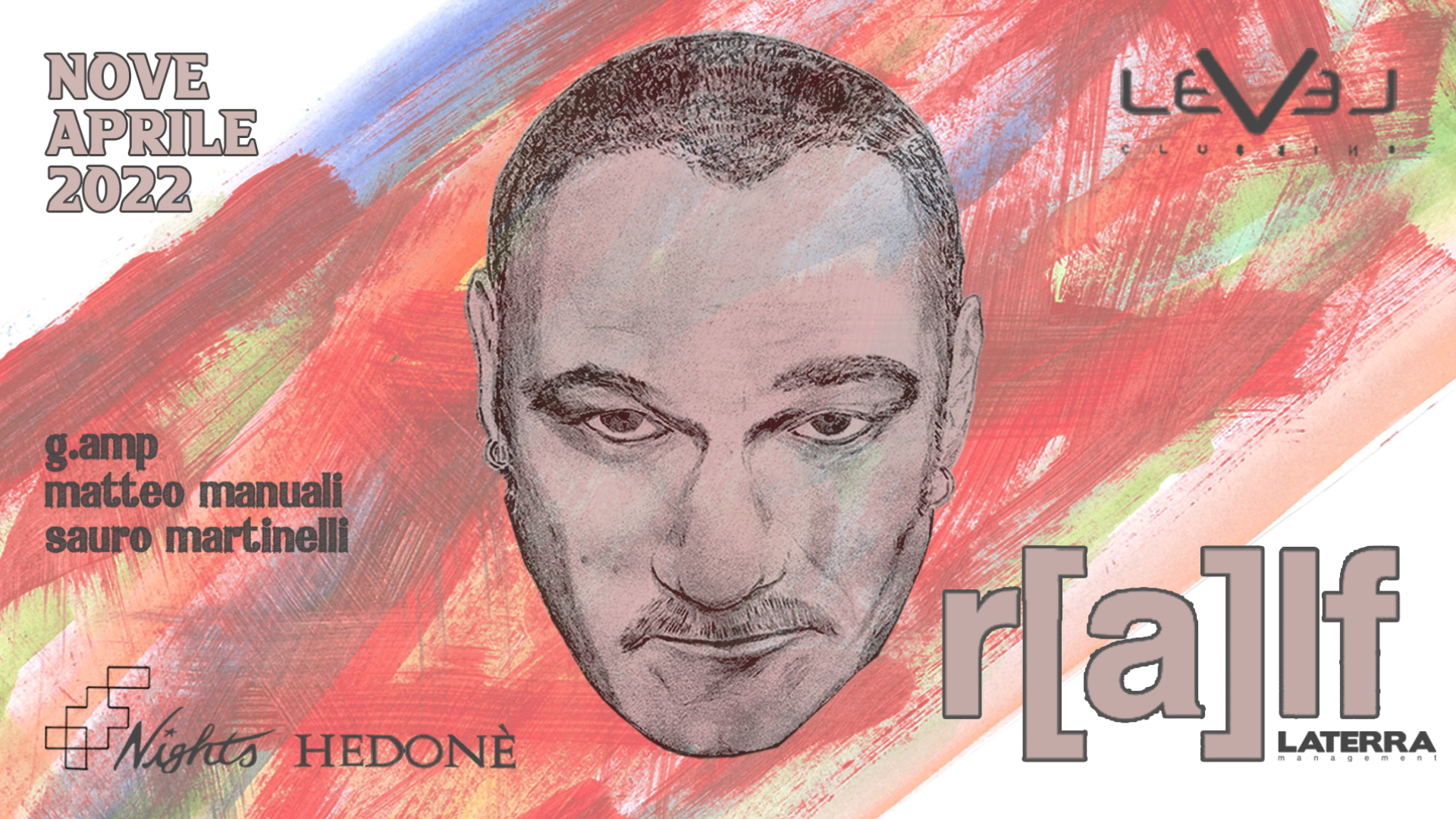 Level Clubbing, Dancity, Hedoné pres. DJ RALF image