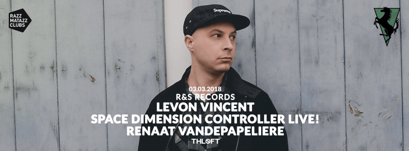 Levon Vincent, Space Dimension Controller LIVE & Renaat Vandepapeliere | R&S Records image