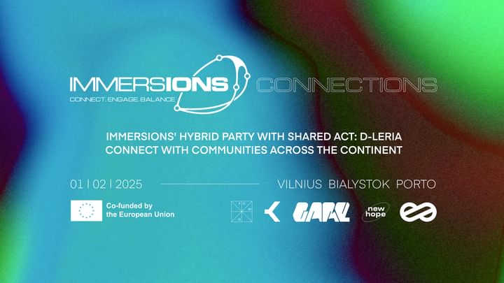 Cover for event: Lewis Fautzi + Ernesto + IMMERSIONS with D-Leria (Shared Act)