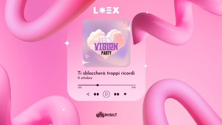 Cover for event: L*EX TEEN VISION PARTY - SEASON OPENING 