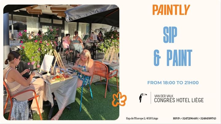 Cover for event: Liège - Sip & Paint