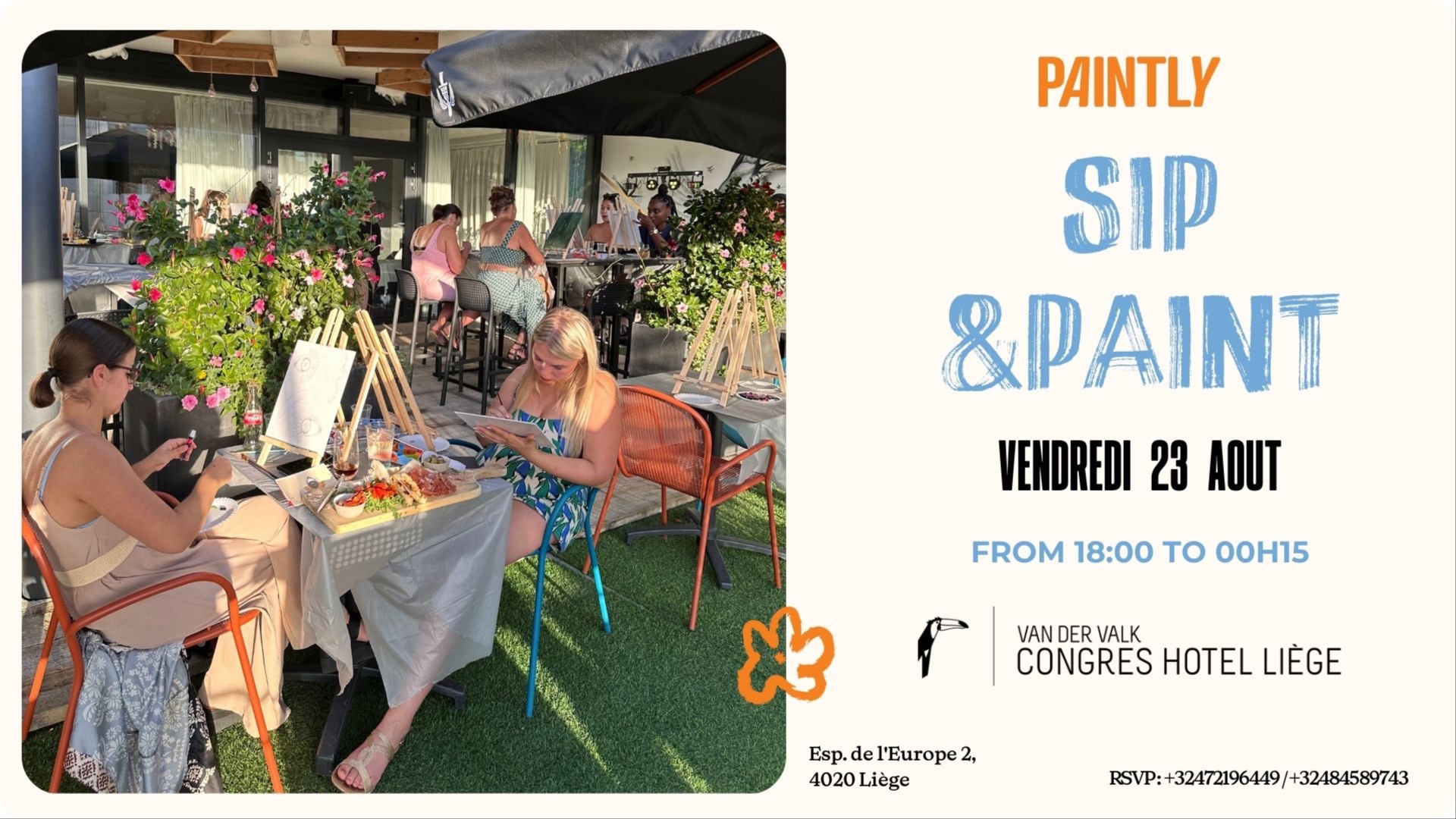 Liège - Sip & Paint By Paintly