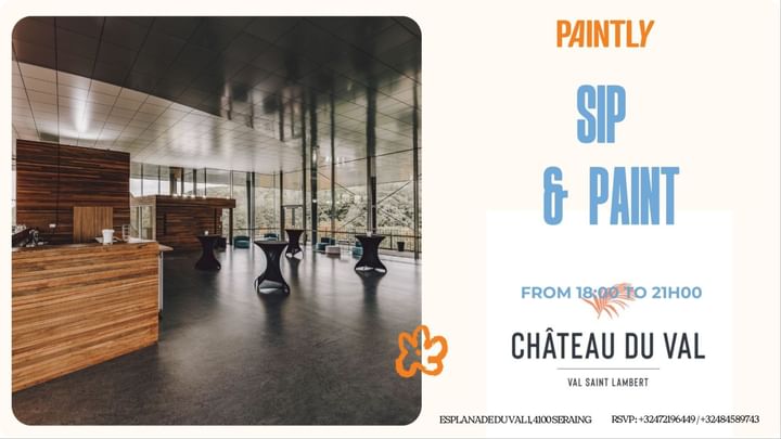 Cover for event: Liège - Sip & Paint By Paintly