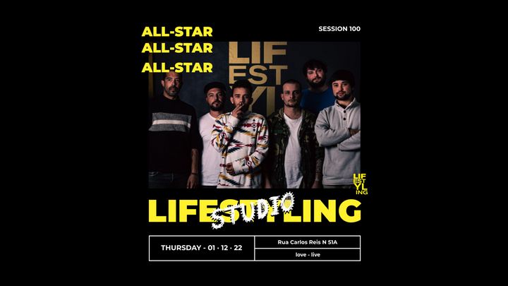 Cover for event: Lifestyling Studio session 100! All-Star - FREE ENTRANCE