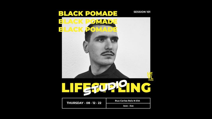 Cover for event: Lifestyling Studio session 101! Black Pomade - FREE ENTRANCE