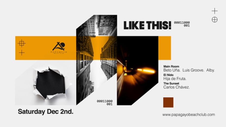 Cartell de l'esdeveniment Like This!