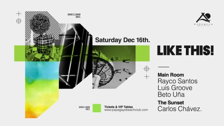 Cover for event: Like This! with Rayco Santos