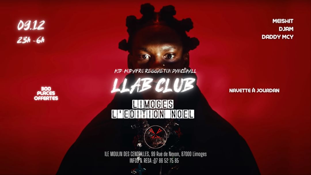 LIMOGES : LLAB CLUB NOEL-Eventplakat