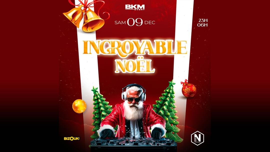 Cartell de l'esdeveniment L'INCROYABLE NOËL DE BKM