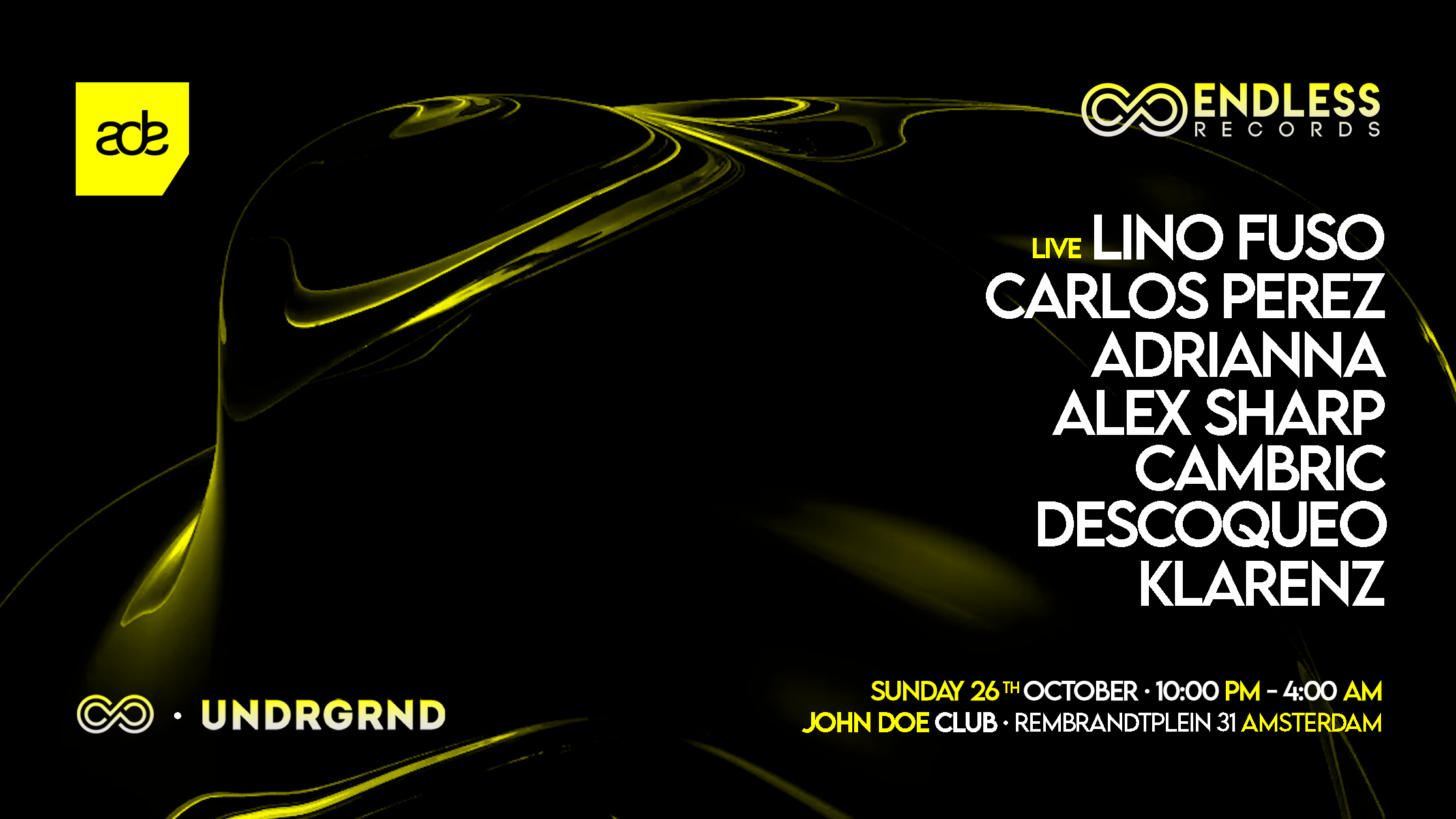 Lino pres. Endless Undrgrnd x ADE image