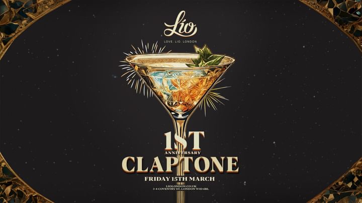 Cover for event: Lío London 1 Year Anniversary: Claptone