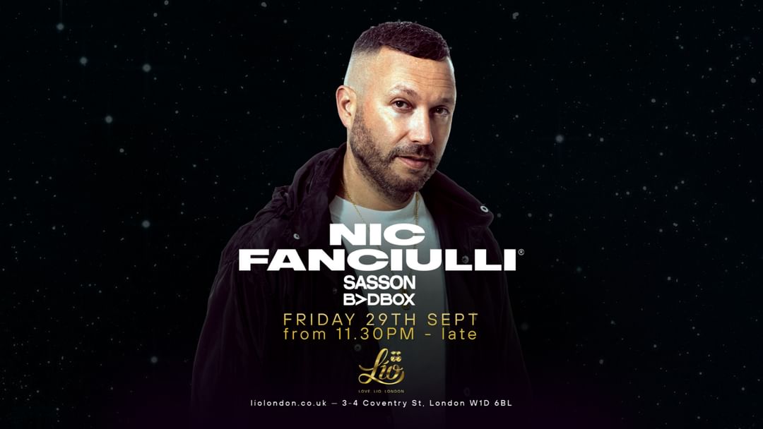 Nic Fanciulli & Sasson event cover