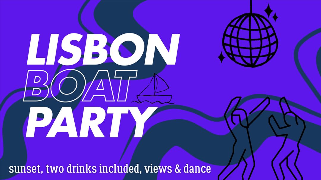 Cartel del evento Lisbon: Sunset Boat Party with Live DJ and Night Club Entry