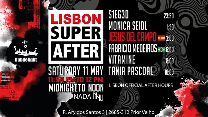 Cover for event: Lisbon super after w/ Jesus del Campo