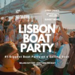 Lisbon’s #1 Sunset Boat Party with Live DJ and Night Club Entry image
