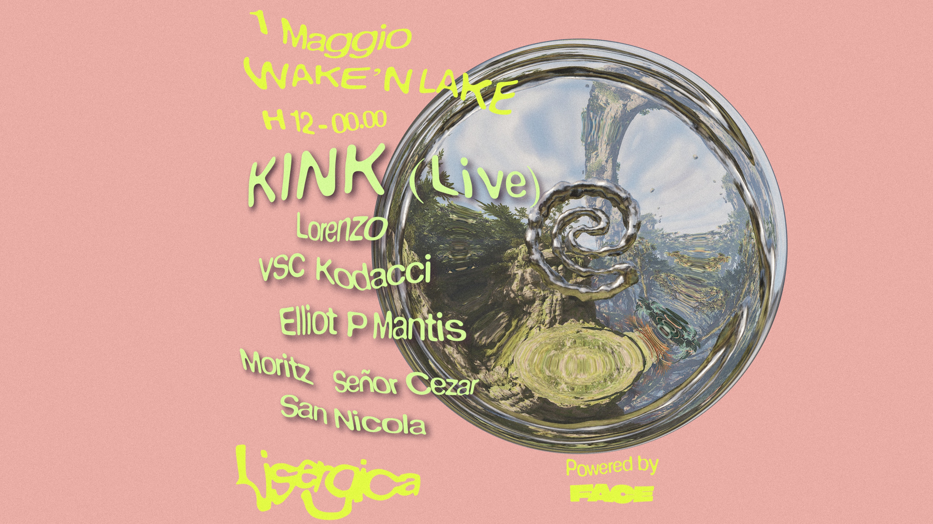 LISERGICA w/ KiNK (live) ~ 1 Maggio ~ Wake 'n' Lake  image