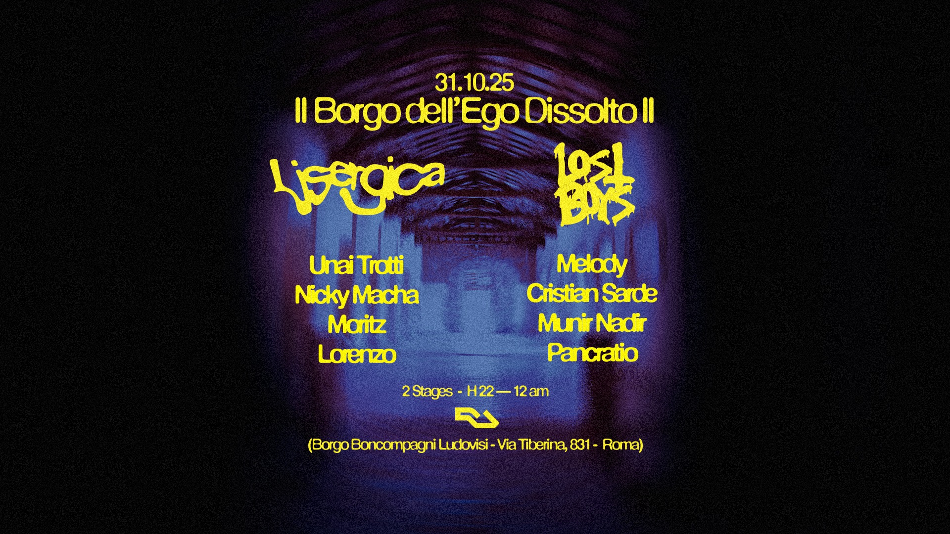 LISERGICA meets Lost Boys ~ 31.10 ~ Il Borgo dell’Ego Dissolto II image