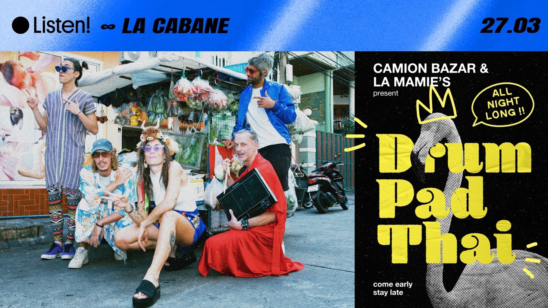 ● Listen! ∞ La Cabane ∞ Camion Bazar & La Mamie's image