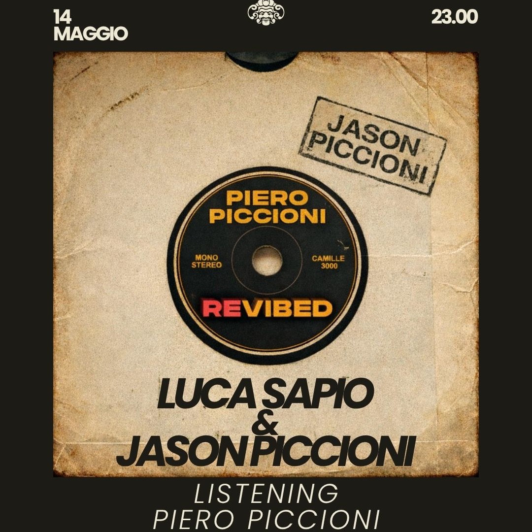 Listening Session Piero Piccioni con Jason Piccioni e Luca Sapio image