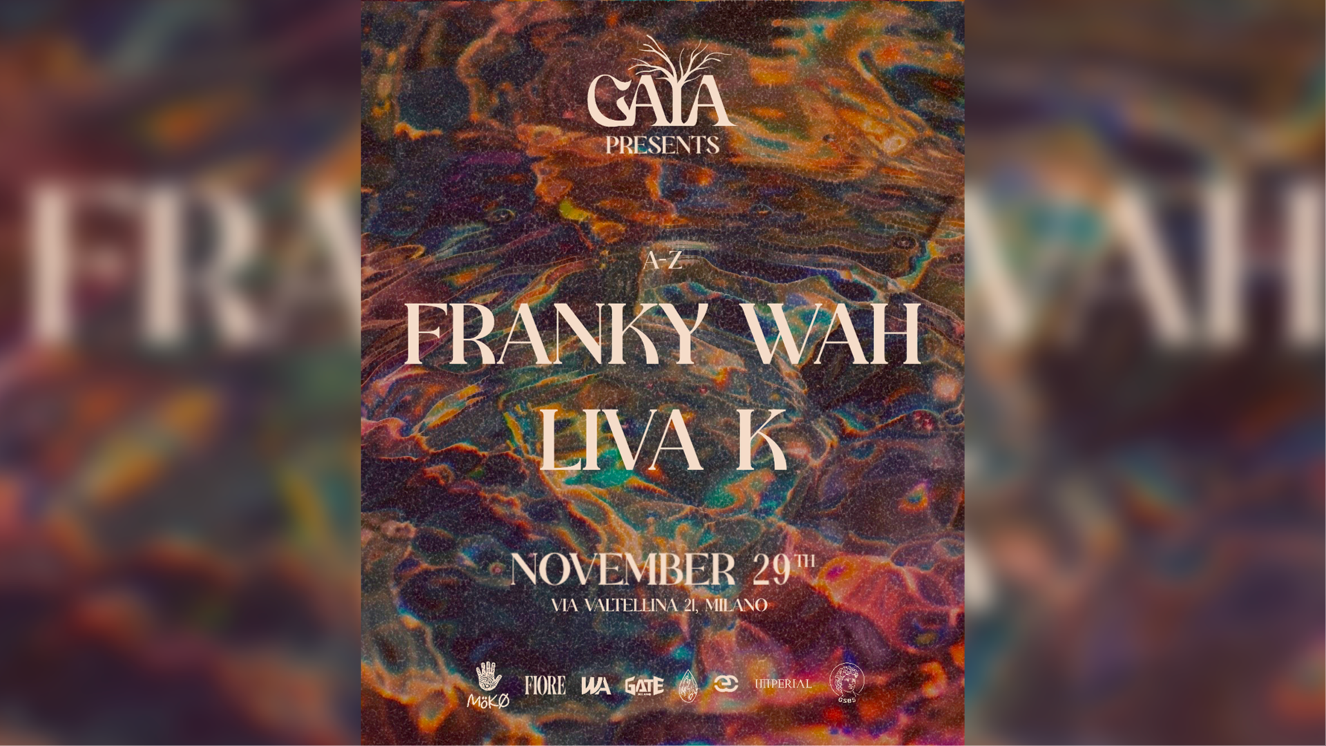 LIVA K & FRANKY WAH pres by GAIA