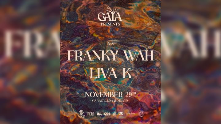 Cover for event: LIVA K & FRANKY WAH pres by GAIA