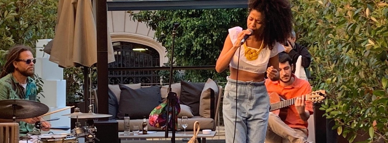 live music concert at the rooftop in borne. Hotel K+K PICASSO BORNE. image