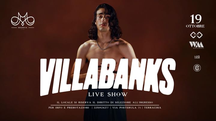 Cover for event: Live Show VILLABANKS