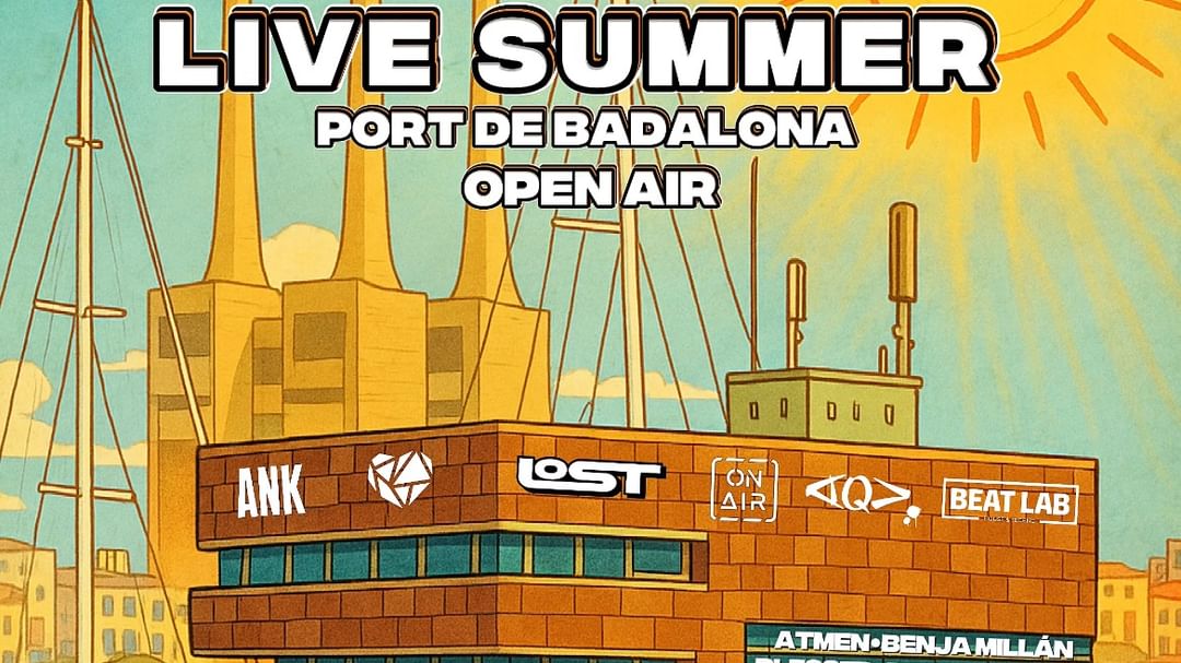 LIVE SUMMER Viu L'estiu Port Badalona [OPEN AIR]-Eventplakat