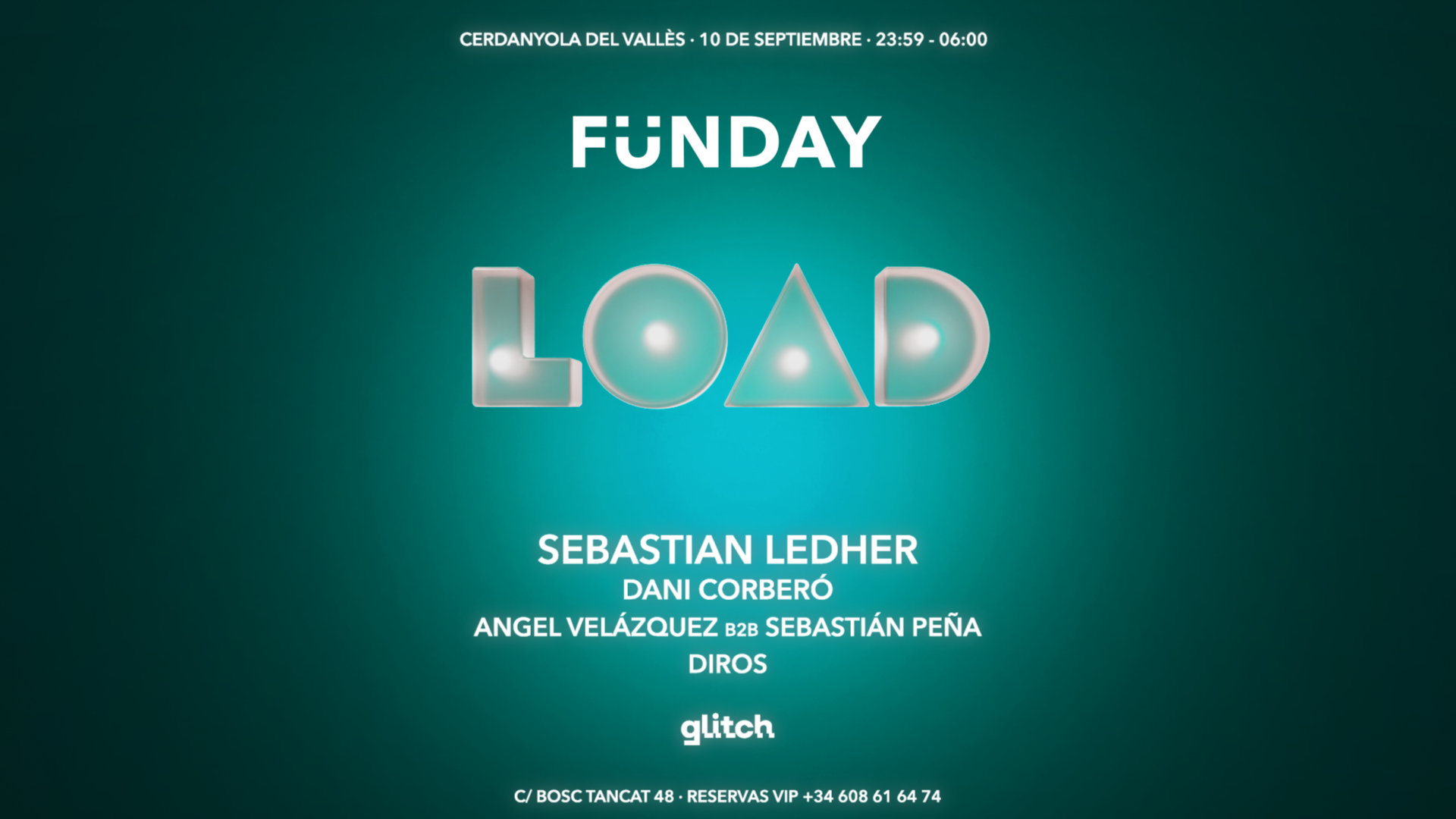 LOAD & FÜNDAY pres. Sebastian Ledher image