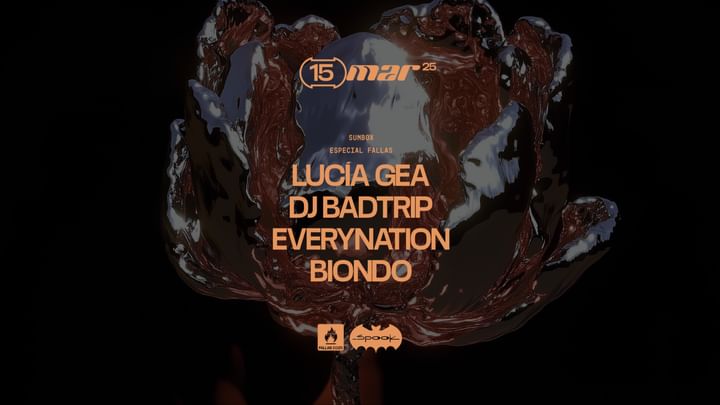 Cover for event: LOCAL HEROES FALLAS EDITION: Lucia Gea + DJ Badtrip + Everynation + Biondo