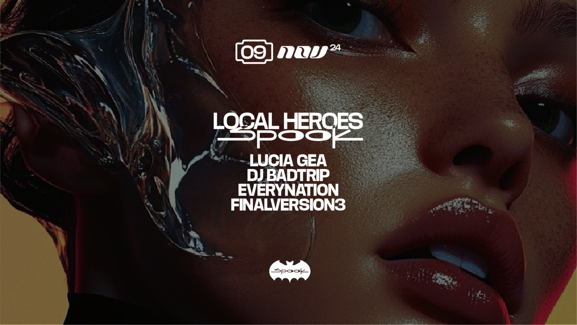 LOCAL HEROES: Lucía Gea + DJ Badtrip + Everynation + Finalversion3