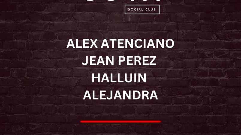 Locals Only at GSC w/ Alex Atenciano, Jean Perez, Halluin & Alejandra  image