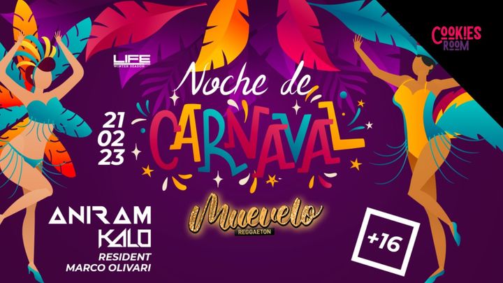 Cover for event: Noche de Carnaval - Muevelo