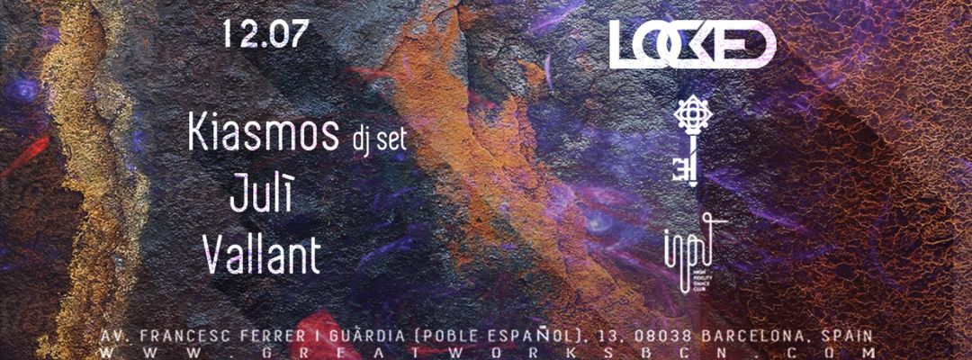 LOCKED pres Kiasmos event cover