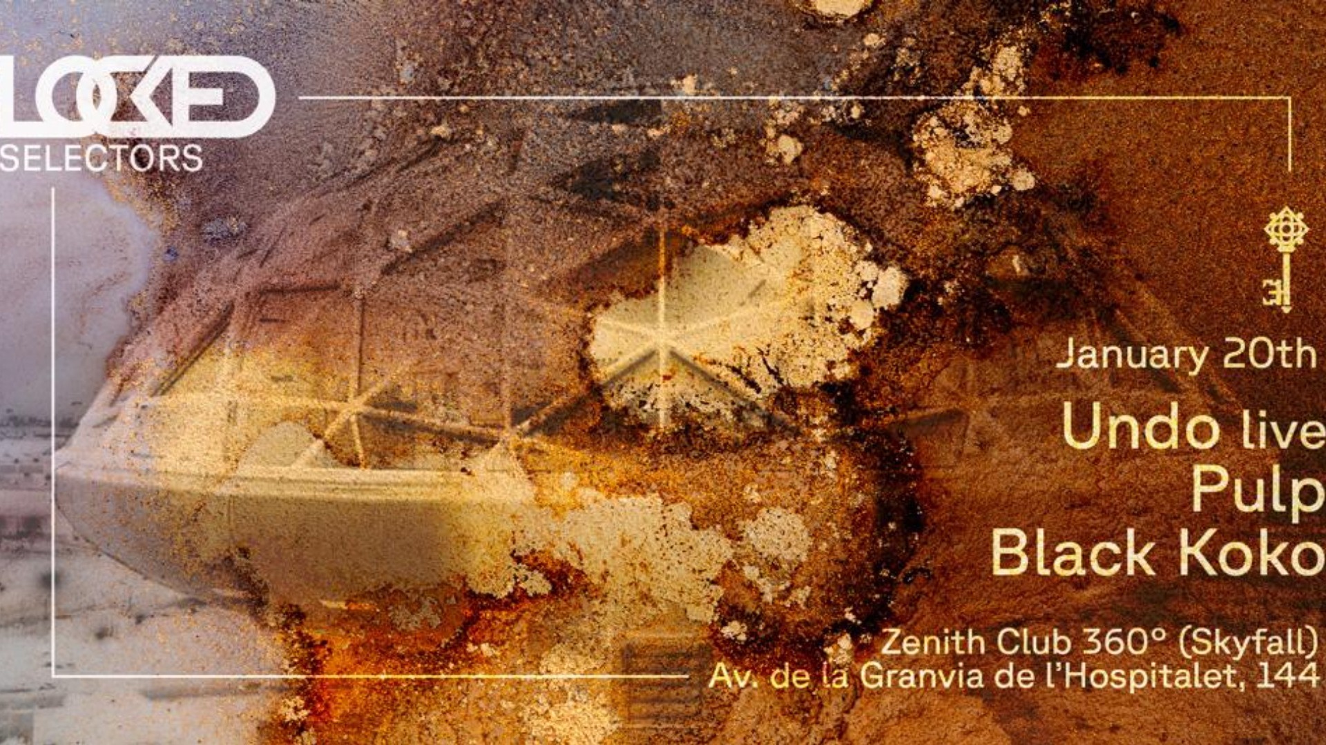 Locked Selectors pres. Undo (live), Pulp, Black Koko