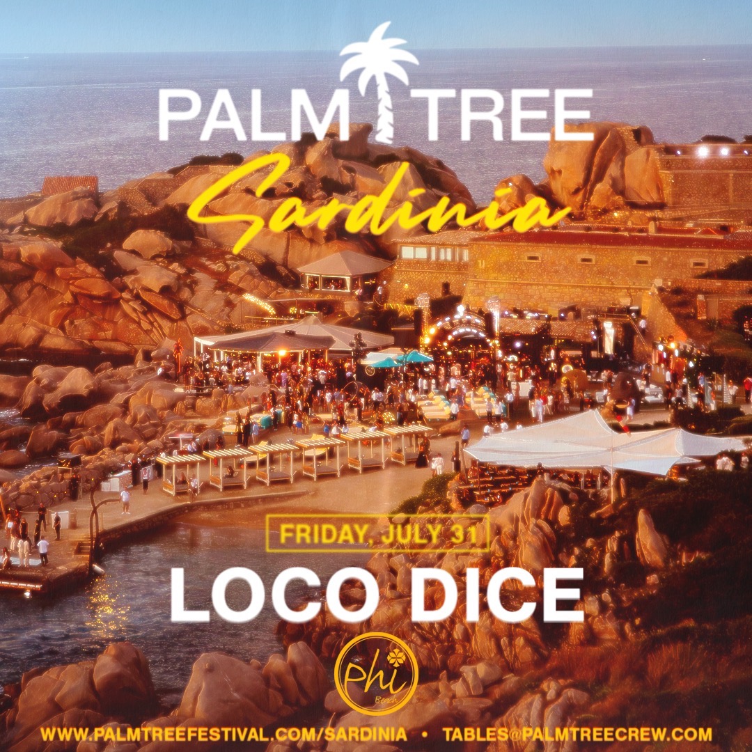 LOCO DICE - PALM TREE SARDINIA