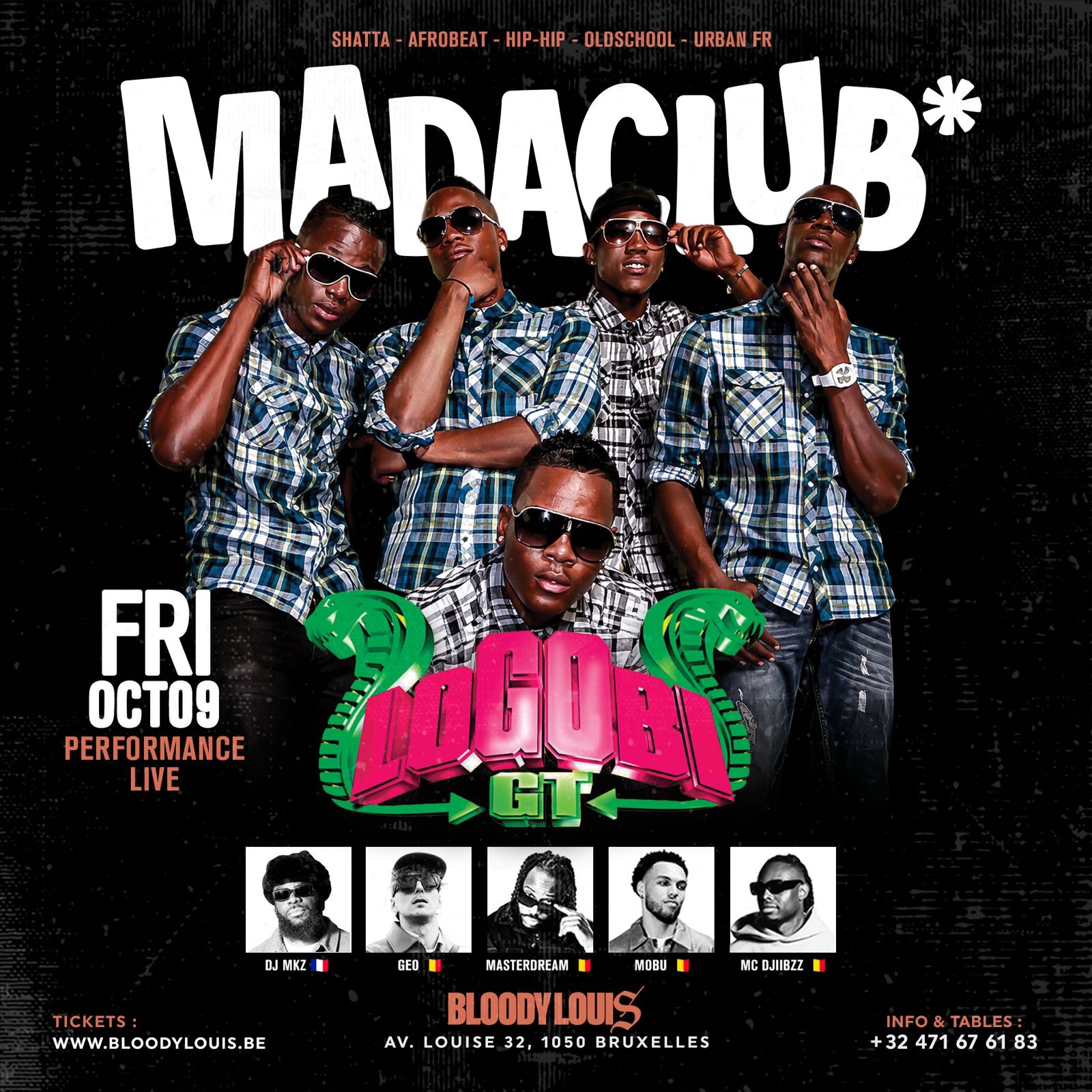 LOGOBI GT x MADA CLUB & BLOODY LOUIS