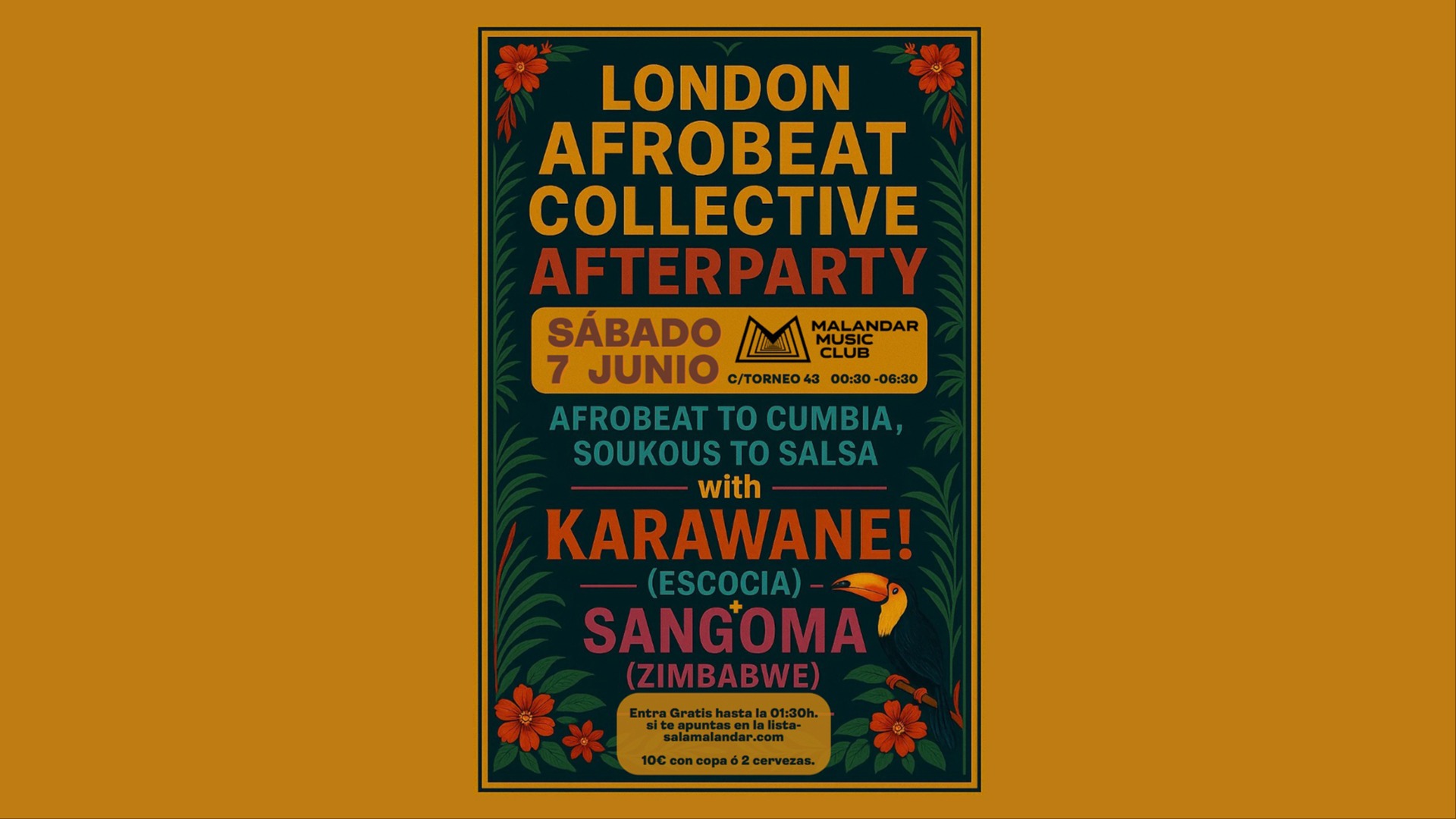 LONDON AFROBEAT AFTERPARTY  image