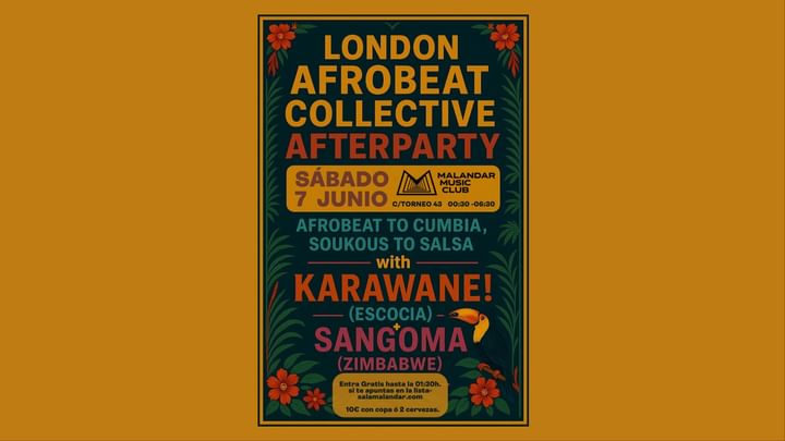 Cover for event: LONDON AFROBEAT AFTERPARTY 