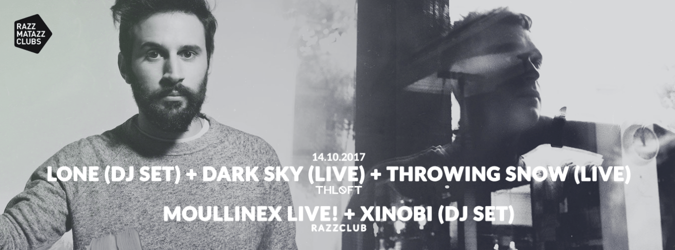 Lone + Dark Sky LIVE @ The Loft & Moullinex LIVE + Xinobi @ Razzclub image