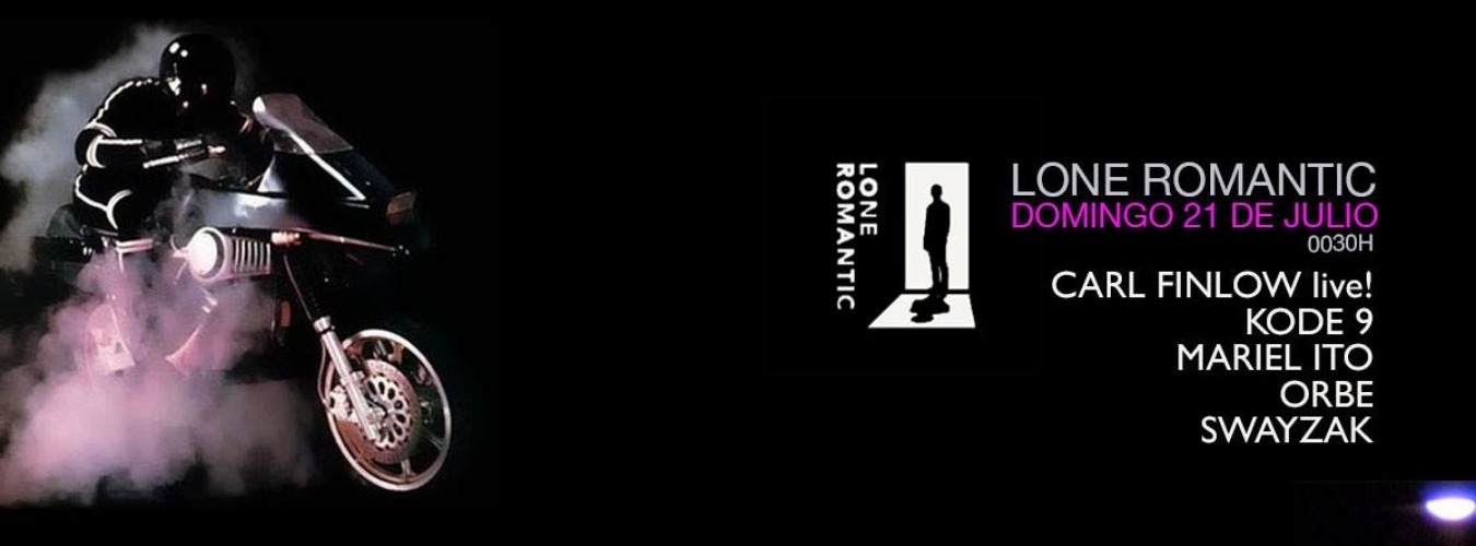 Lone Romantic: Carl Finlow · Kode 9 · Mariel Ito · Orbe · Swayzak image