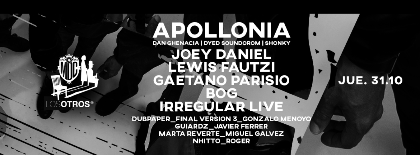 Los Otros :: Apollonia :: MetroDanceClub :: 31 OCT image