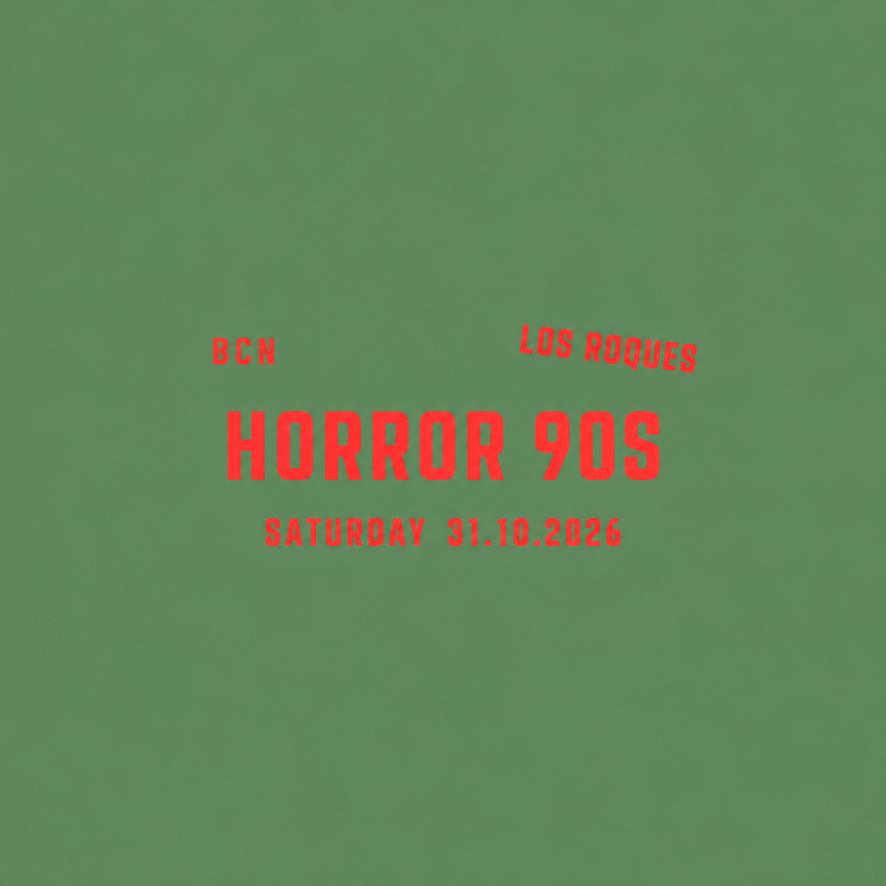 LOS ROQUES VOL. III — 90s HORROR🎃
