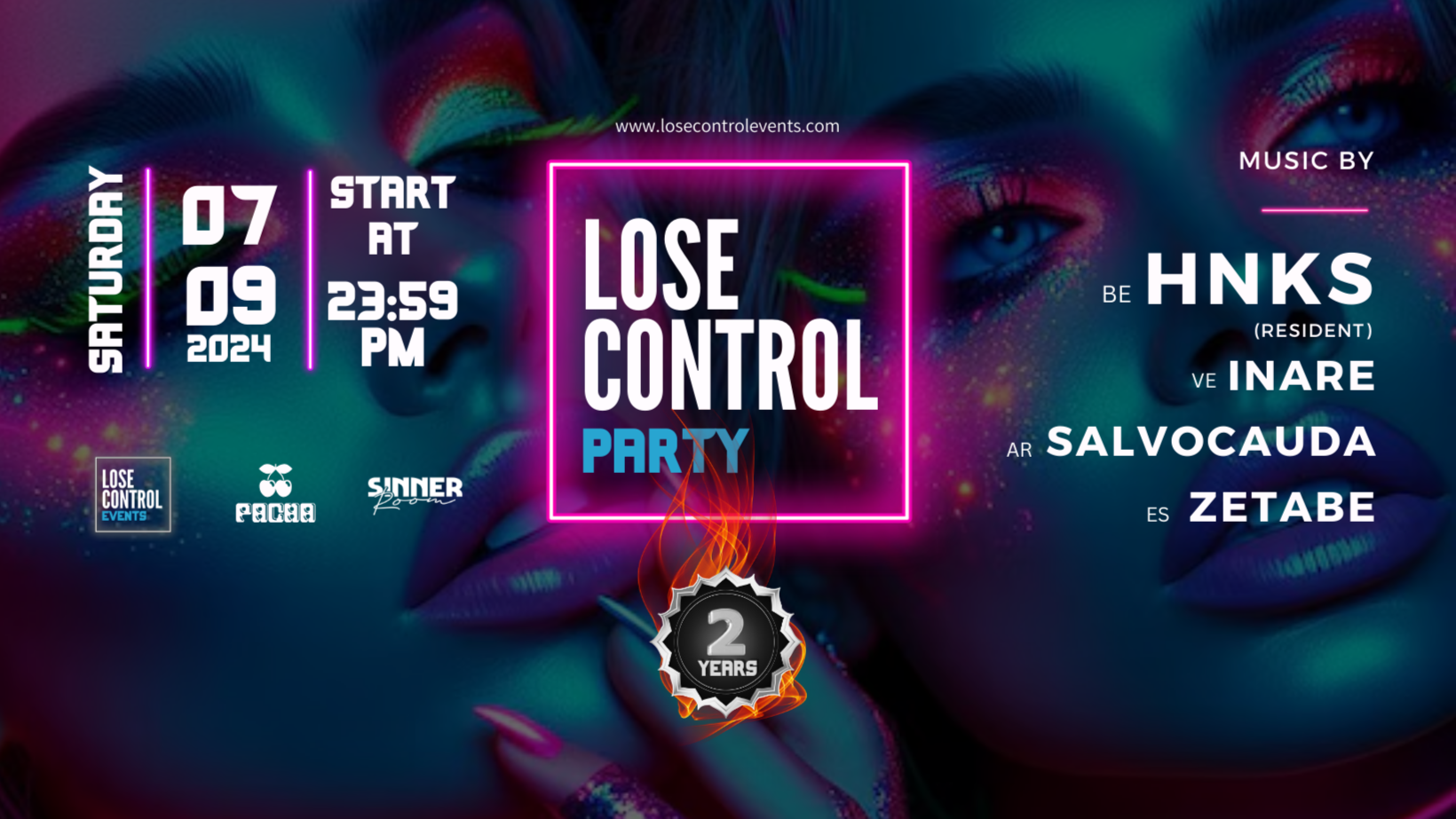 Lose Control Party - 2Y Anniversary (TICKETS AT THE DOOR) image