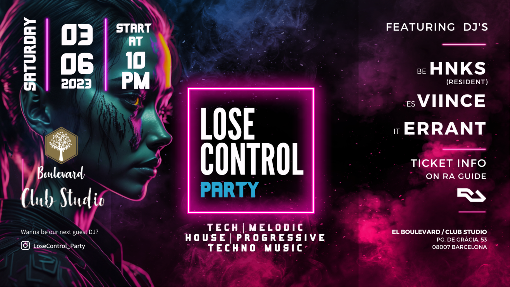 Lose Control Party image