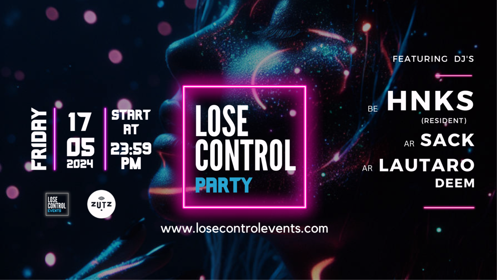 Lose Control Party [TICKET INFO ON OUR WEBSITE] image