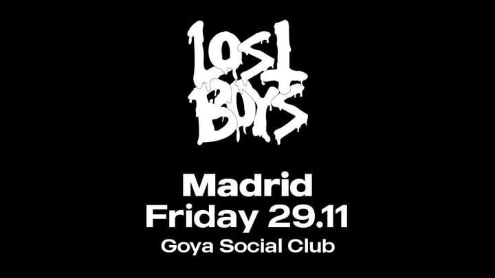 Cover for event: Lost Boys @ Goya