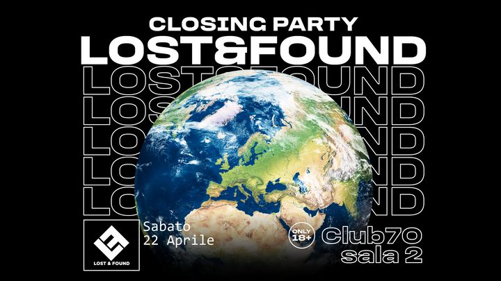 Cover for event: Lost & Found CLOSING PARTY at Club70. Alba